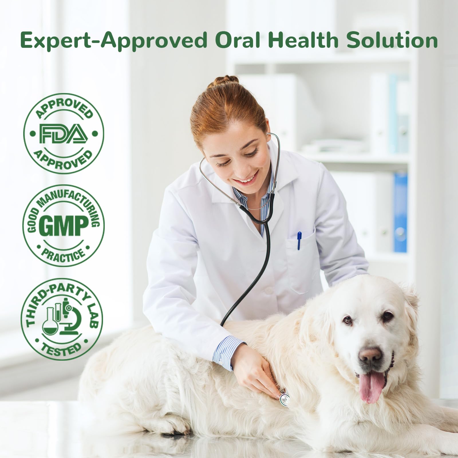 Vet Formulated badge visible on Vetriuntrix packaging, signaling safety