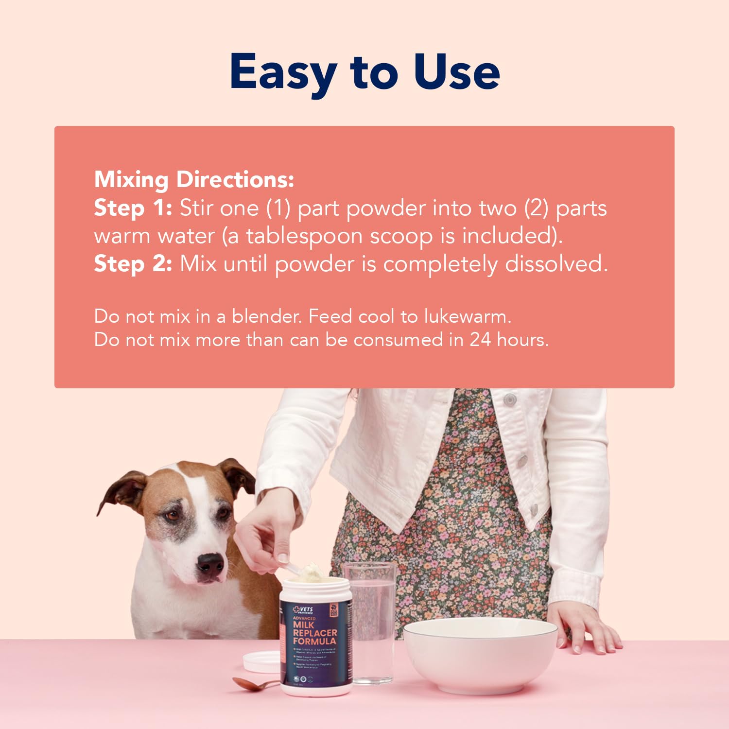 Vets Preferred Puppy Milk colostrum boost emphasizes immune-supportive ingredient