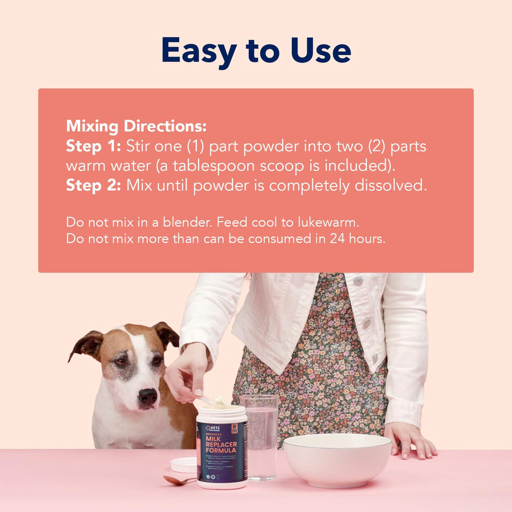 Vets Preferred Puppy Milk colostrum boost emphasizes immune-supportive ingredient