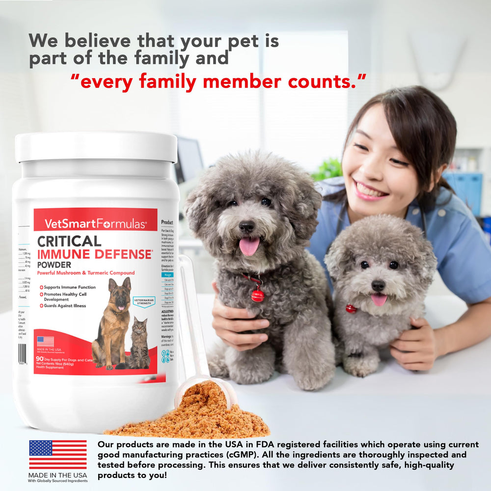 VetSmart Formulas packaging showcases no artificial flavors or colors claim.