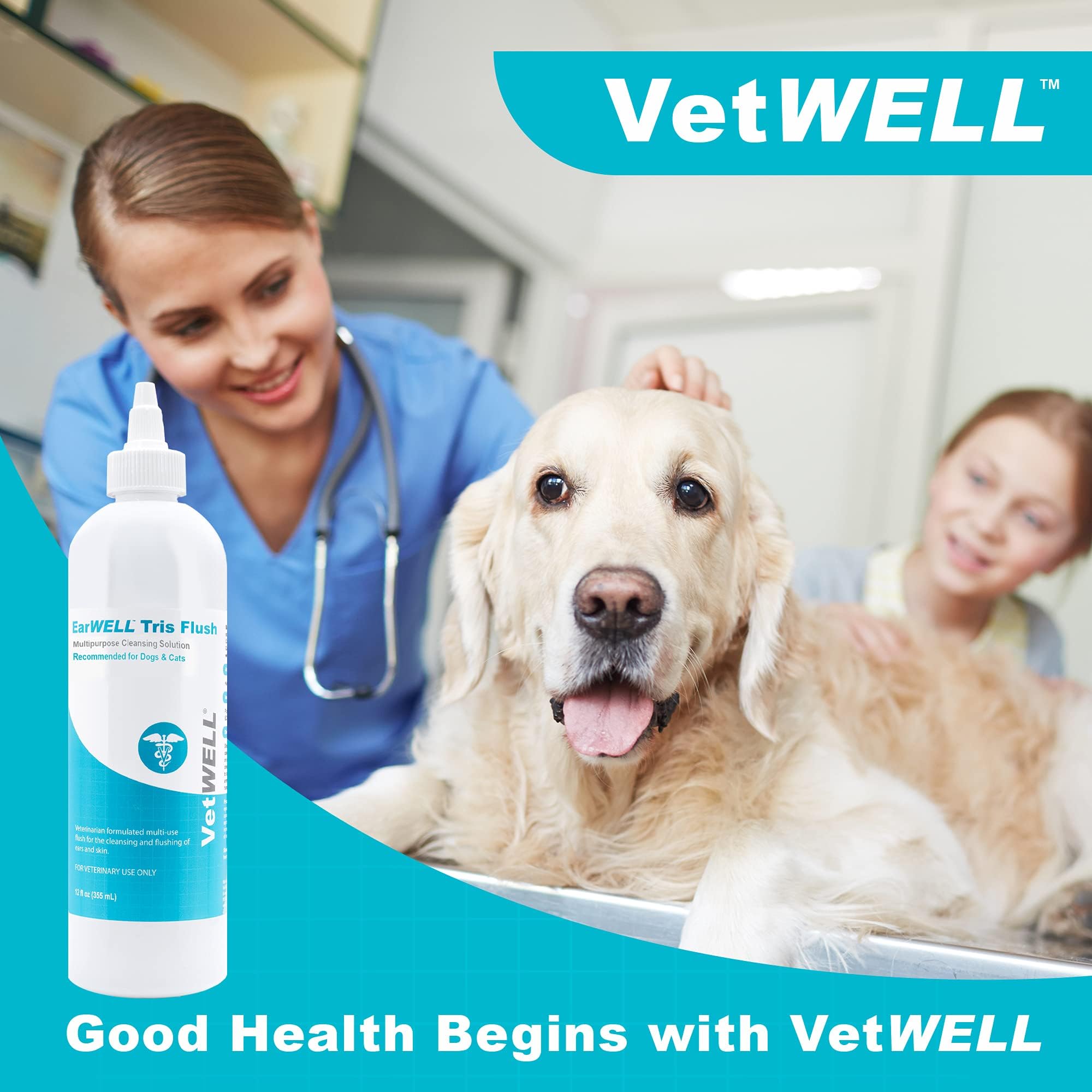 Gentle formulation closeup suited for sensitive ears.