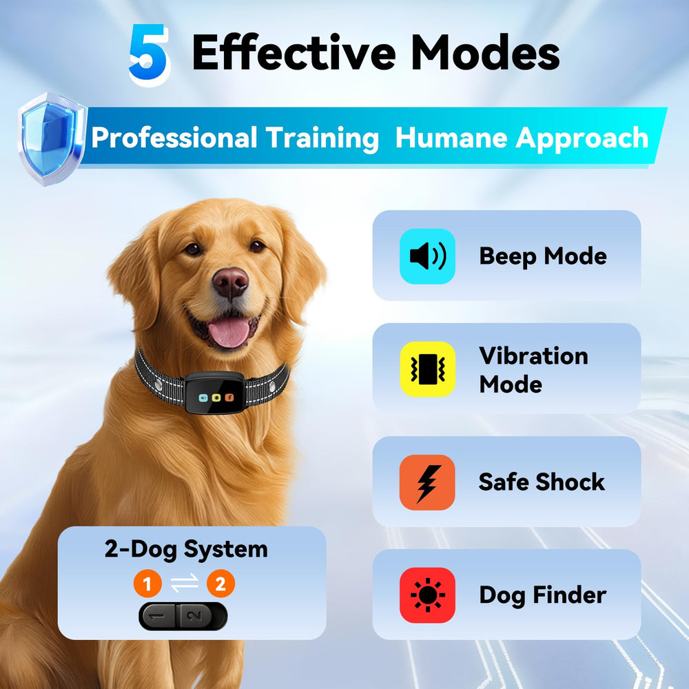 VGIUB dog training collar 3000ft range enabling long-range training