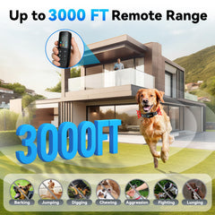 VGIUB dog training collar IP69 waterproof receiver for all-weather use