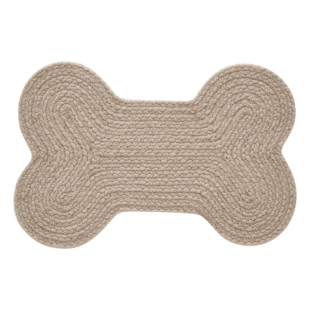 VHC Brands pet food mat natural small indoor-outdoor use shows versatile feeding area