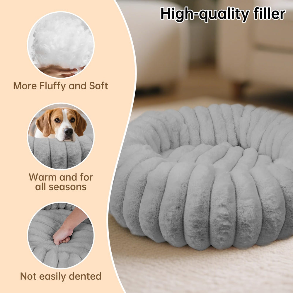 Vhen When curl position image shows pets enveloped in plush comfort