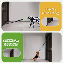 VibeVerve dog-tree-hang mounted toy offering flexible indoor/outdoor play