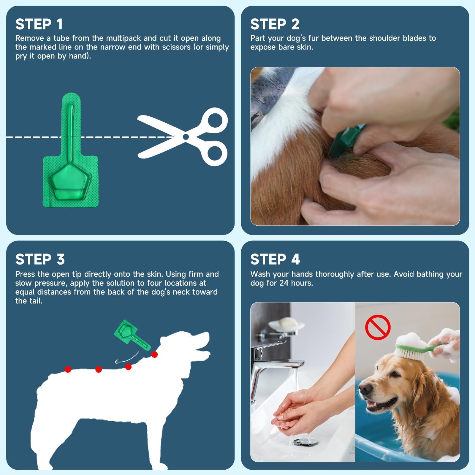 VICSOM detailed label closeup highlights usage steps and product specs