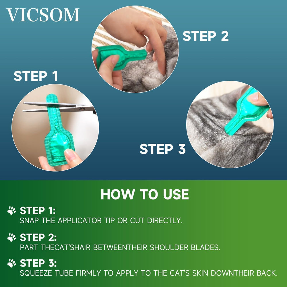 VICSOM veterinarian-recommended formula offers trusted, non-prescription flea and tick support.