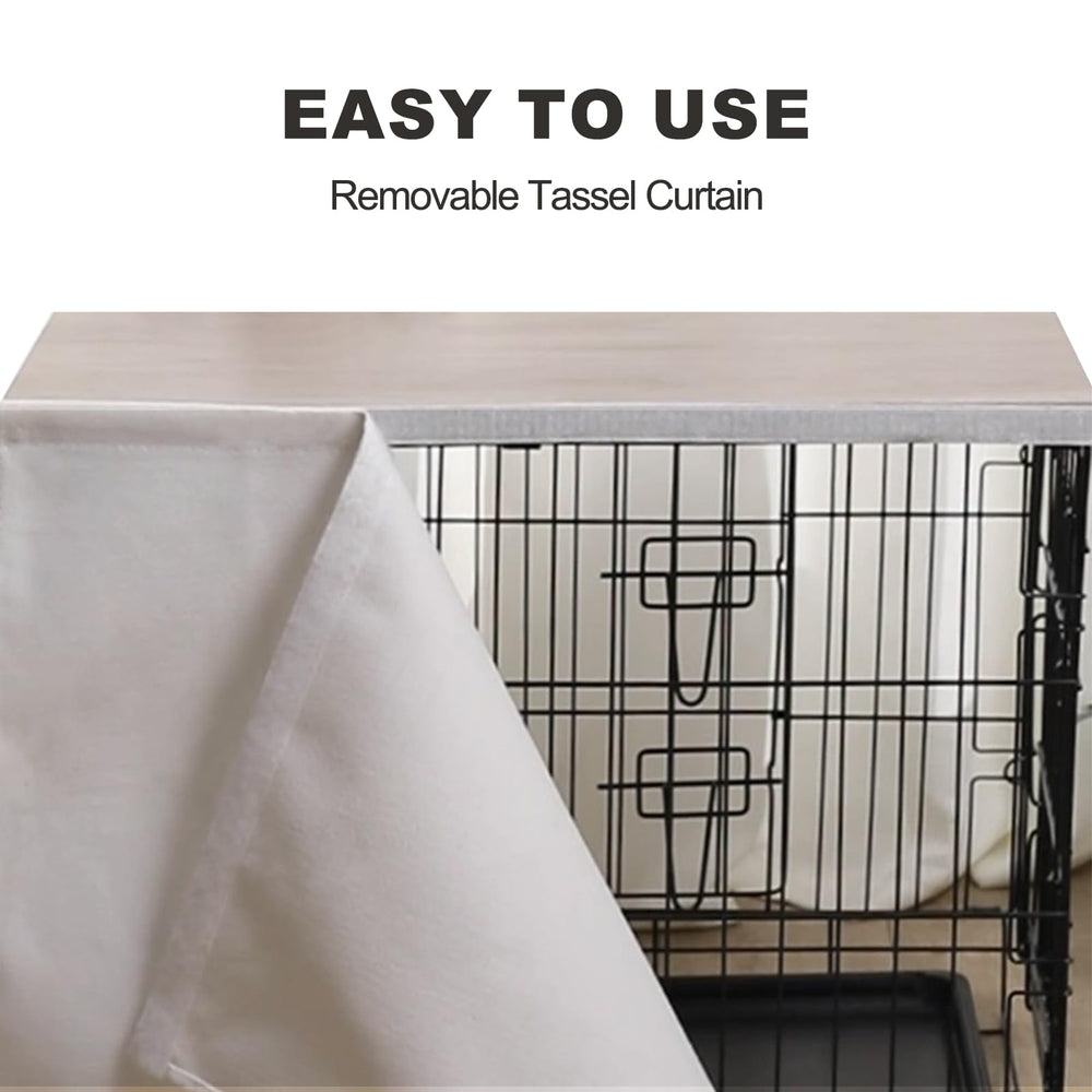 VIE DE AMAN table conversion view: kennel doubles as attractive side table.