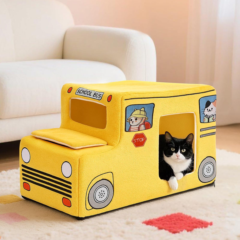 Viefin private hideaway bed offers secure space for cats or small dogs.