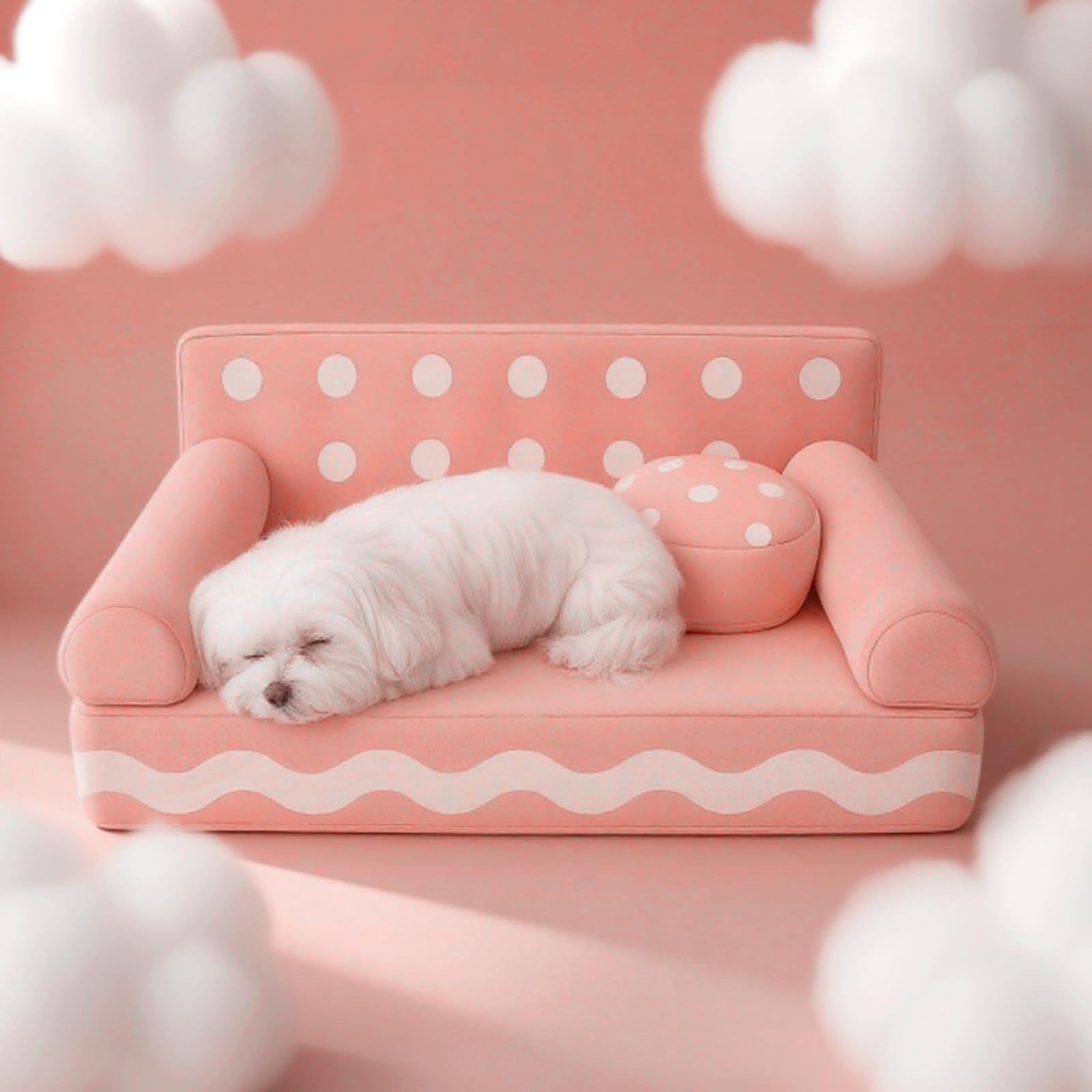 VIEFIN Cat Couch machine-washable-cover simplifies care between uses.