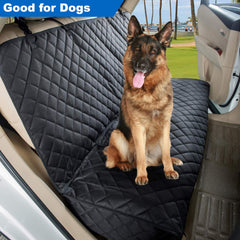 ViewPETS bench seat cover side-flaps provide edge protection against dirt and hair.