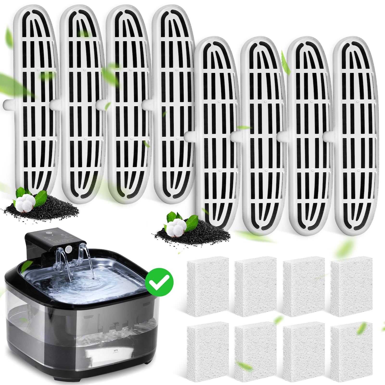 Villabliss FT999 filter pack front view for quick replacement and clean water