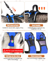 Villabliss oxford cloth durable dog harness with sturdy stitching