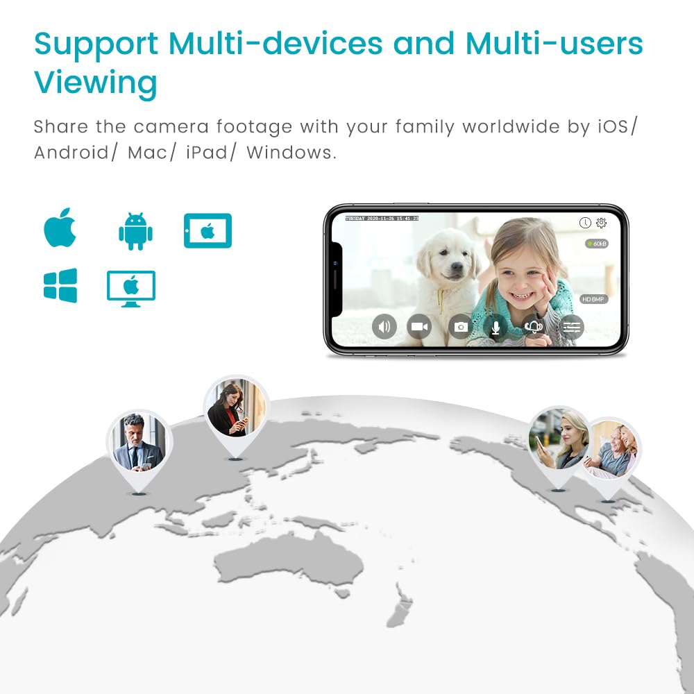 VIMTAG easy install on wall or ceiling for flexible setup.