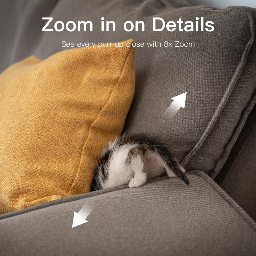 VIMTAG two-way audio lets you speak to pets or family remotely.