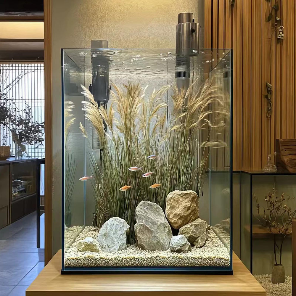 Vimvins aquarium mat base 5-gallon tank protects furniture during setup.