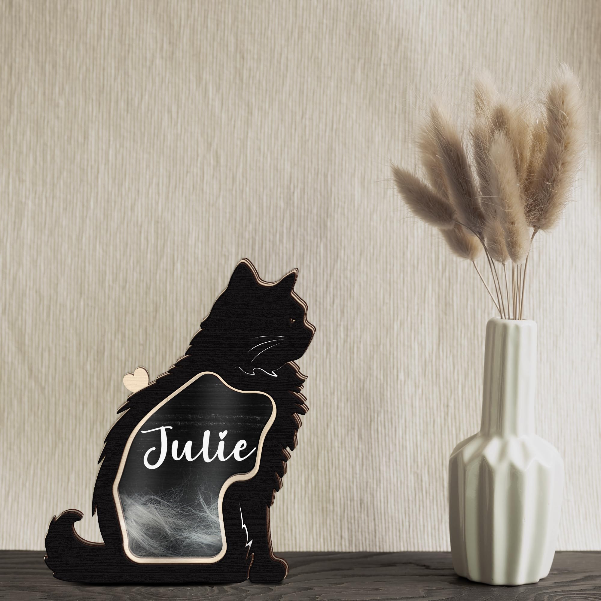 VINARTSVN keepsake fits neatly in a pet remembrance corner