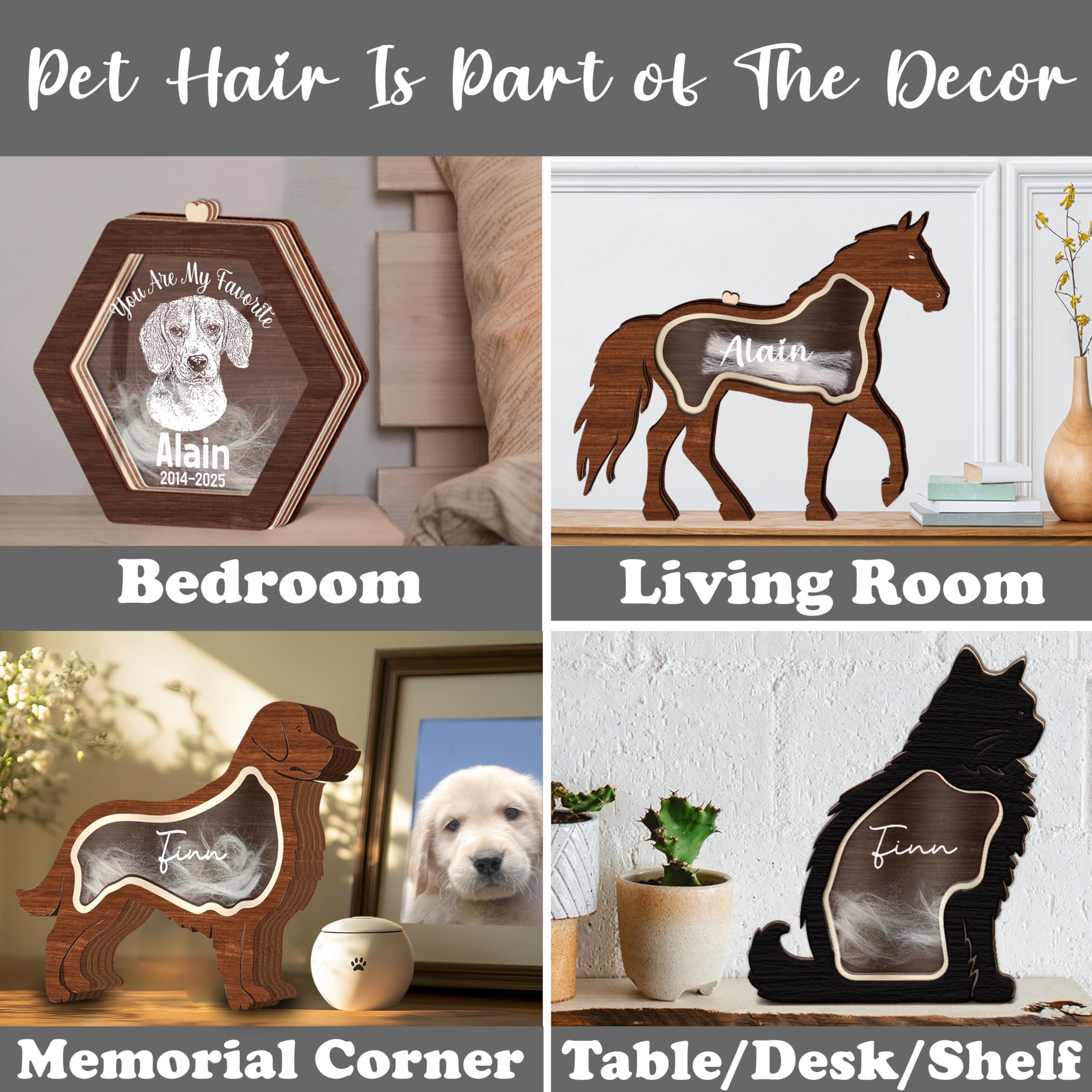 VINARTSVN Siberian Husky Keepsake Box inspires a pet remembrance corner décor idea