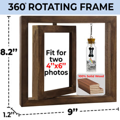 Vinatimes pet memorial frame acrylic shields guard photos from dust and UV.