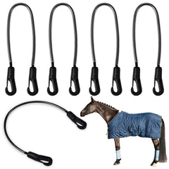 Vincreem 4pc horse blanket straps pack for quick replacement and secure blanket fit.