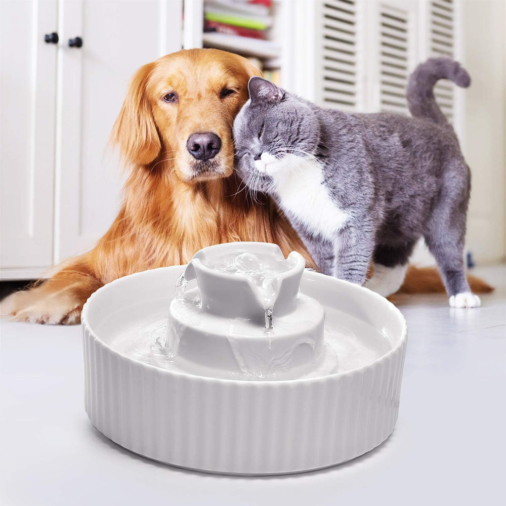 VinDox dual filtration system image signals clean, filtered water with charcoal and foam filters.