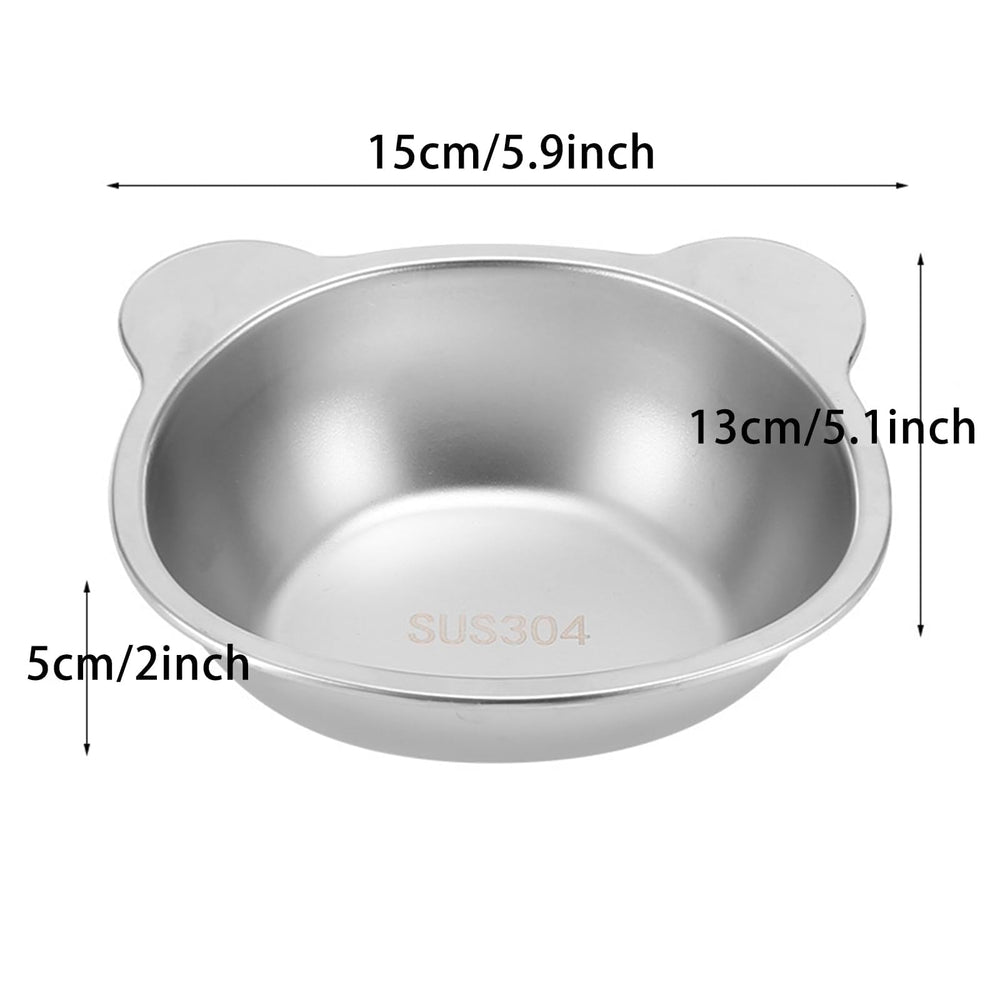 Vinqki elevated bowls hold 330ml water for reliable hydration for pets.