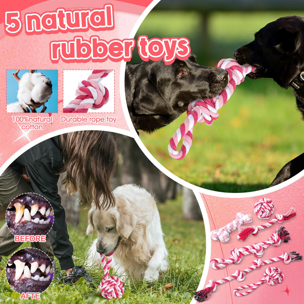 Vinsot bone-chew-toy-teething massages gums while satisfying chews
