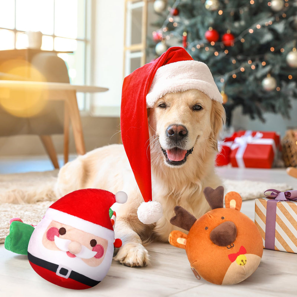 Vinsot Christmas dog toy gift pack ready for gifting