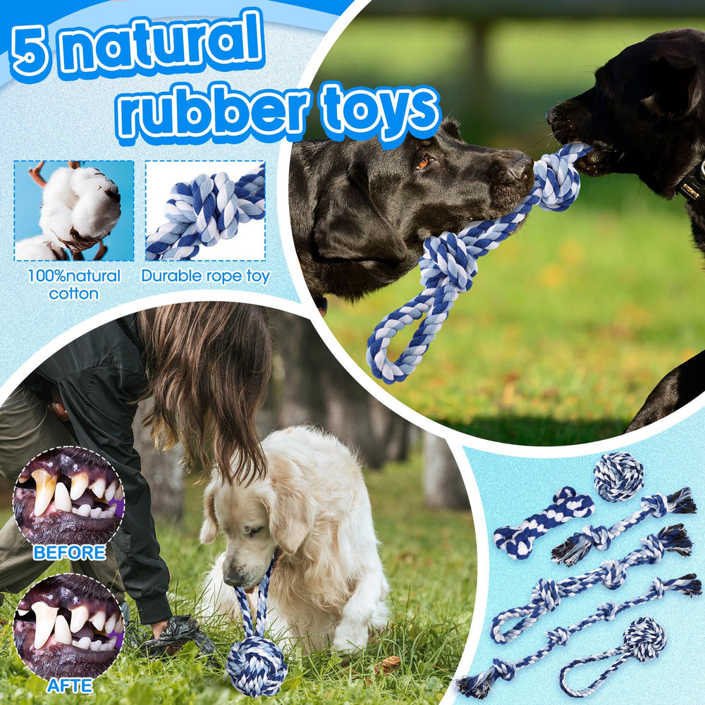 Vinsot bone-chewing toy offers durable relief for teething and dental plaque control.