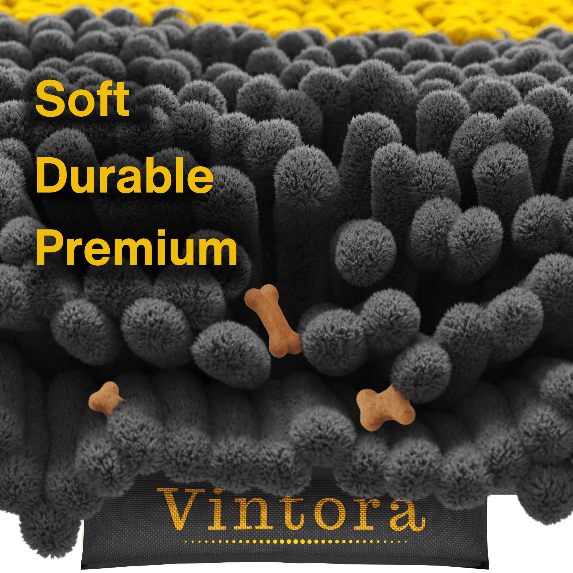 Vintora Snuffle Mat machine-washable for easy cleaning after sniffing