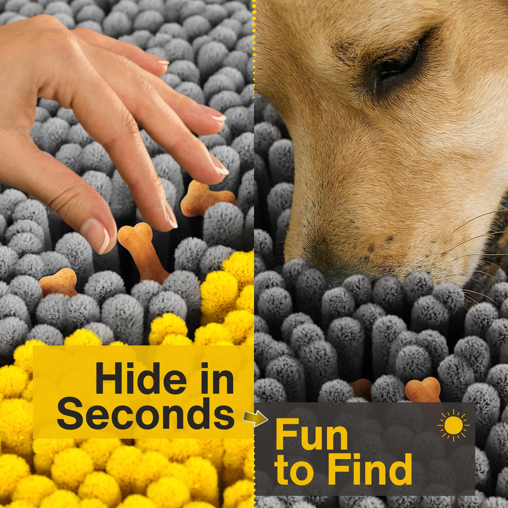Vintora Snuffle Mat non-slip base keeps mat steady during play