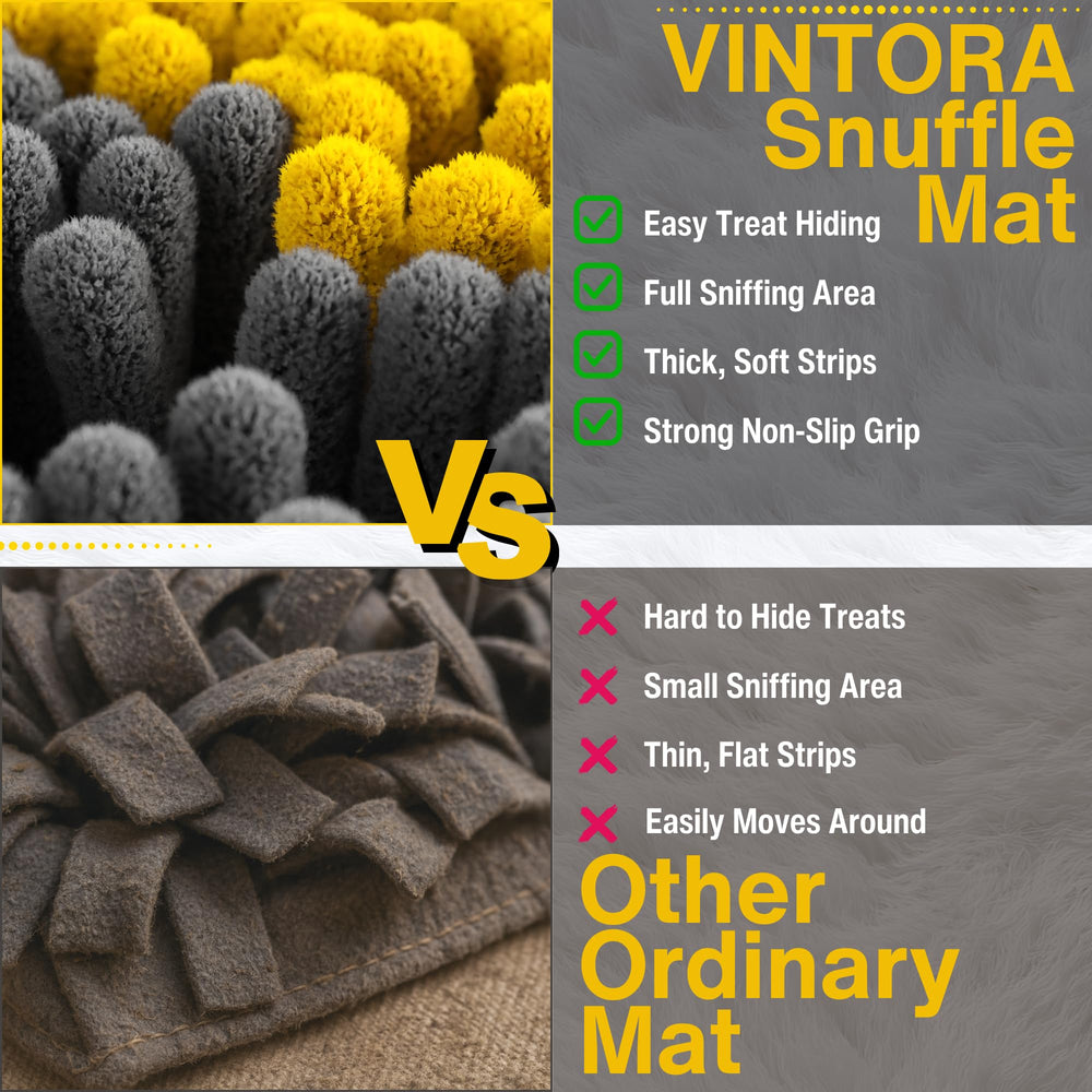 Vintora Snuffle Mat puppy enrichment for young dogs and puppies