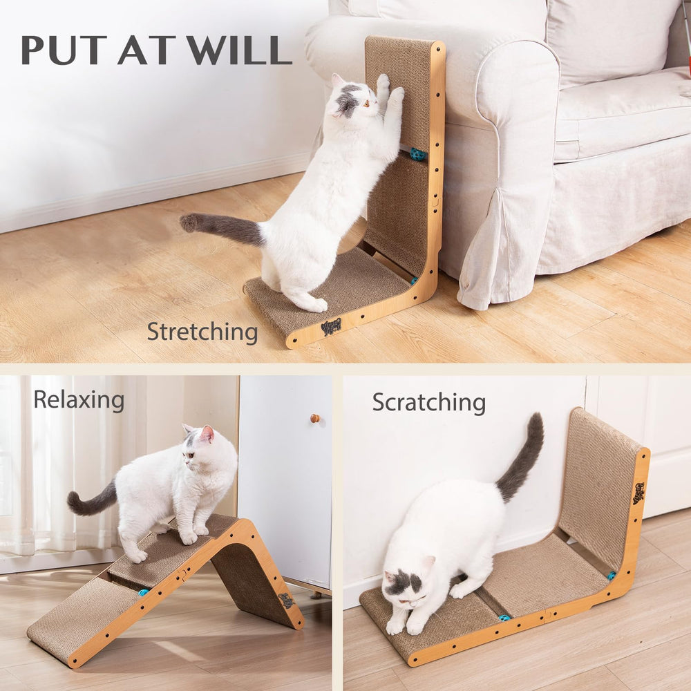 VIRAAGYIYOU scratcher pad sized for kittens and adult cats
