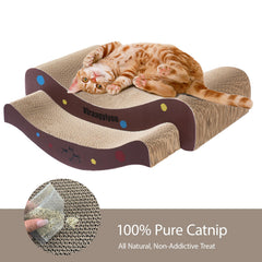 Viraagyiyou cat-scratcher small-compact: ideal compact size fits desks, corners, and cozy spots