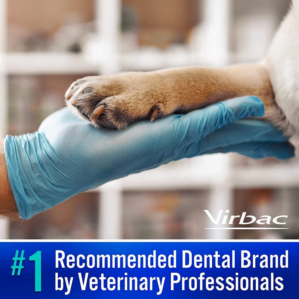 Beef hide formula in Virbac C.E.T. chews balances texture and palatability