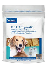 Virbac C.E.T. extra-large enzyme chews for dogs 51+ pounds support oral hygiene and fresh breath