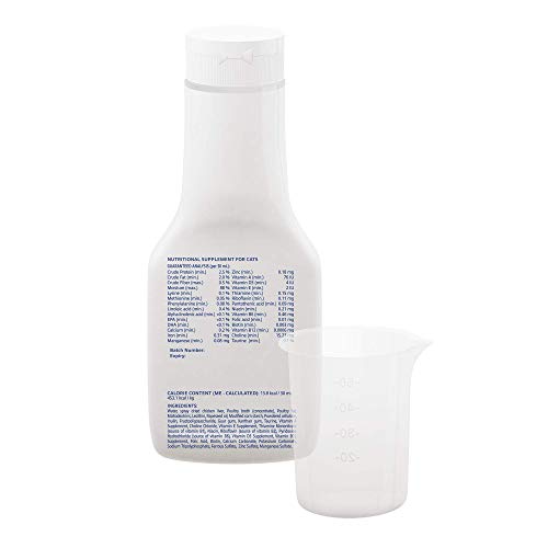 Virbac Rebound cat eating and drinking scene promotes appetite and hydration during recovery.