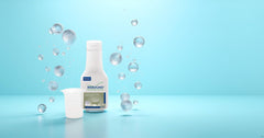 Virbac Rebound essential nutrients and prebiotics illustration highlights GI health and immune support.