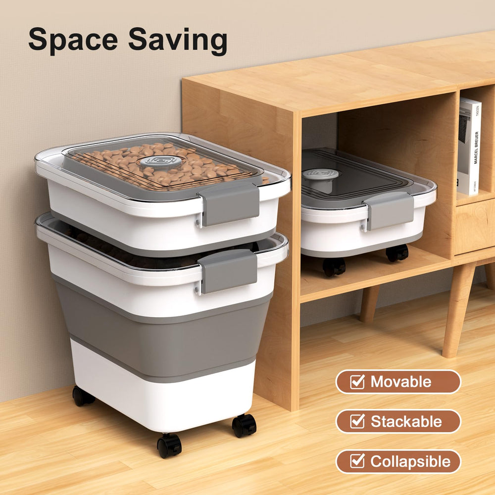 Viretec wheels enable effortless movement even when full.