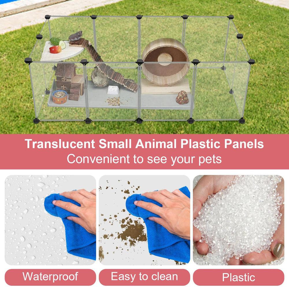 VISCOO indoor-outdoor pet fence enclosure designed for versatile play areas