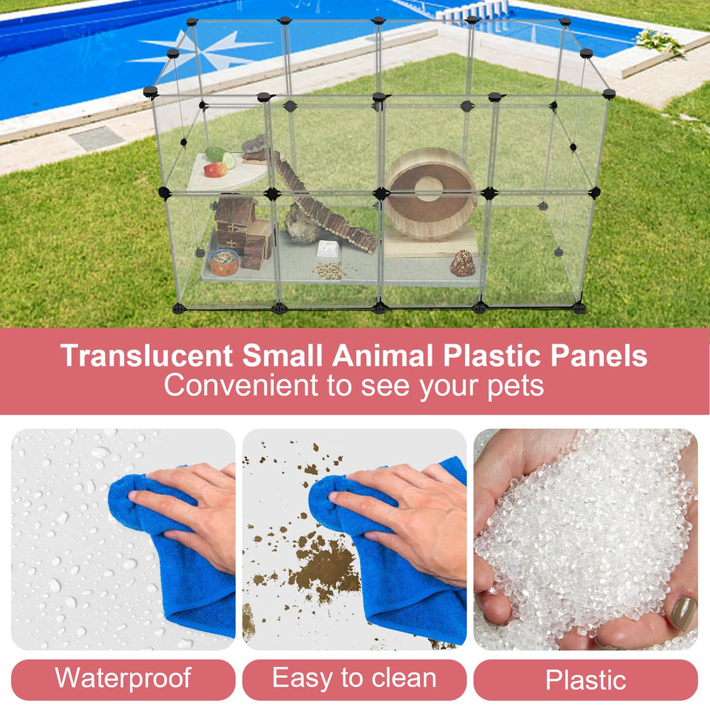 VISCOO portable playpen enables quick indoor or outdoor setup