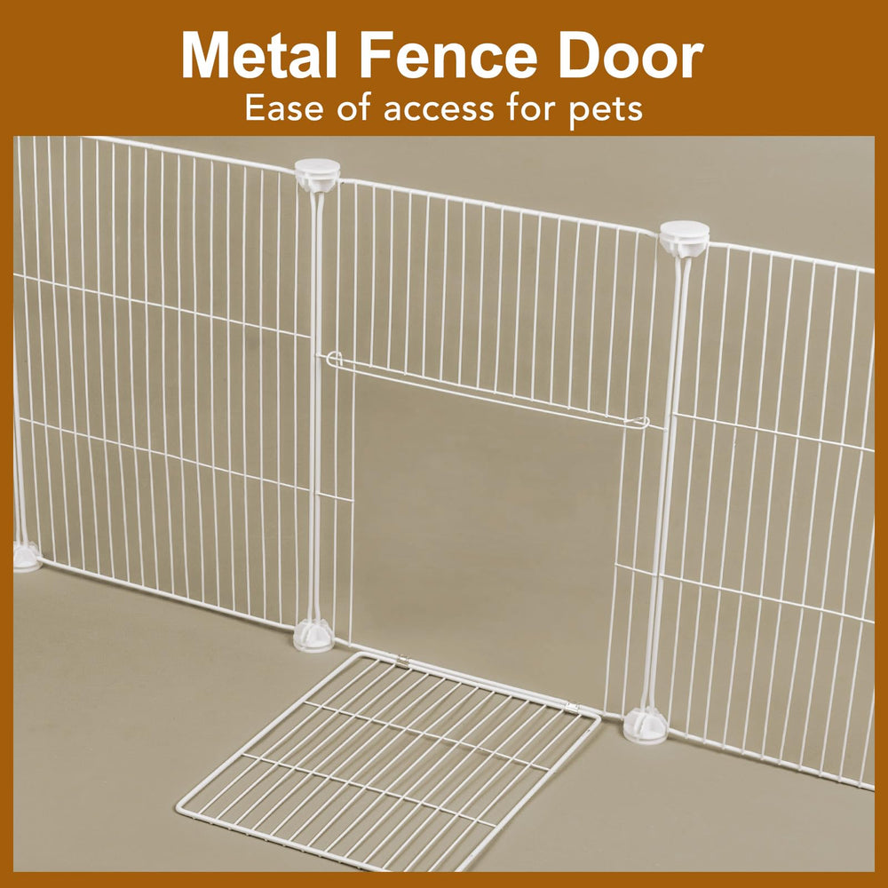 VISCOO portable playpen storage allows indoor and outdoor use.