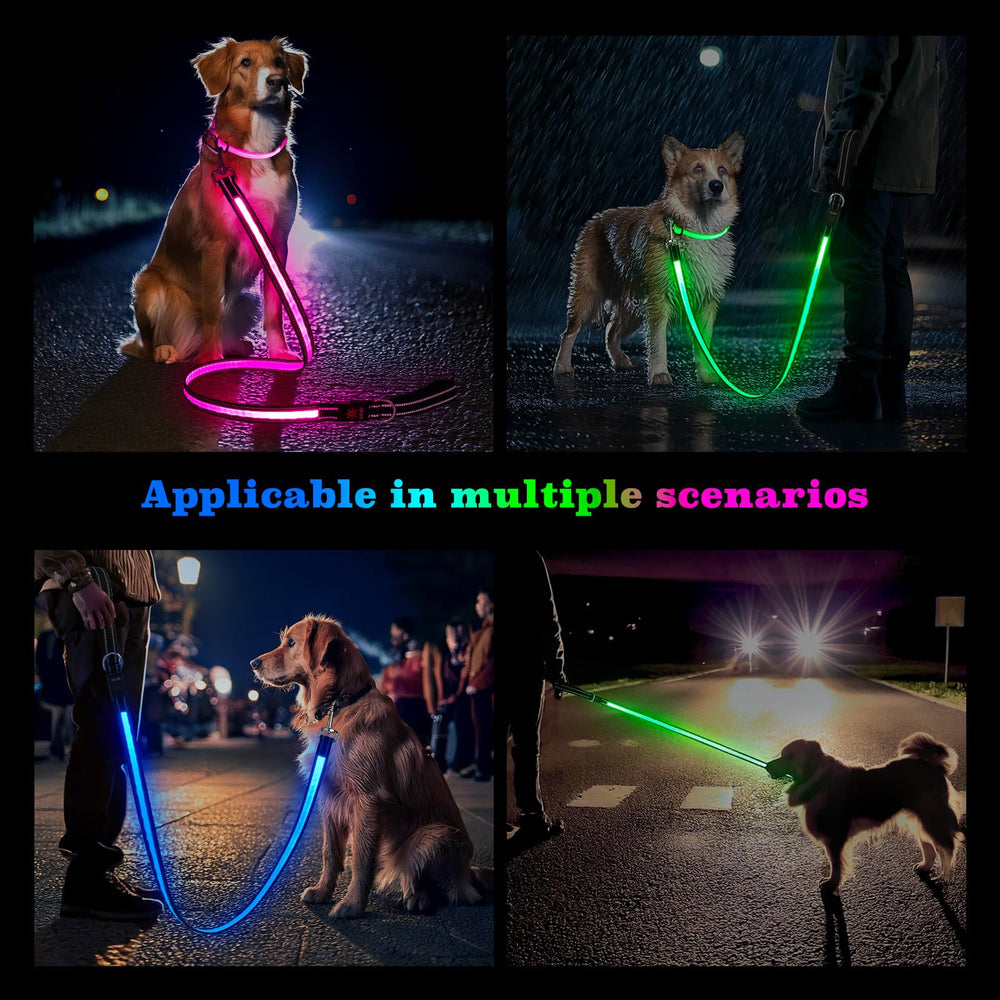 Visinite durable TPU material keeps leash sturdy and easy to clean