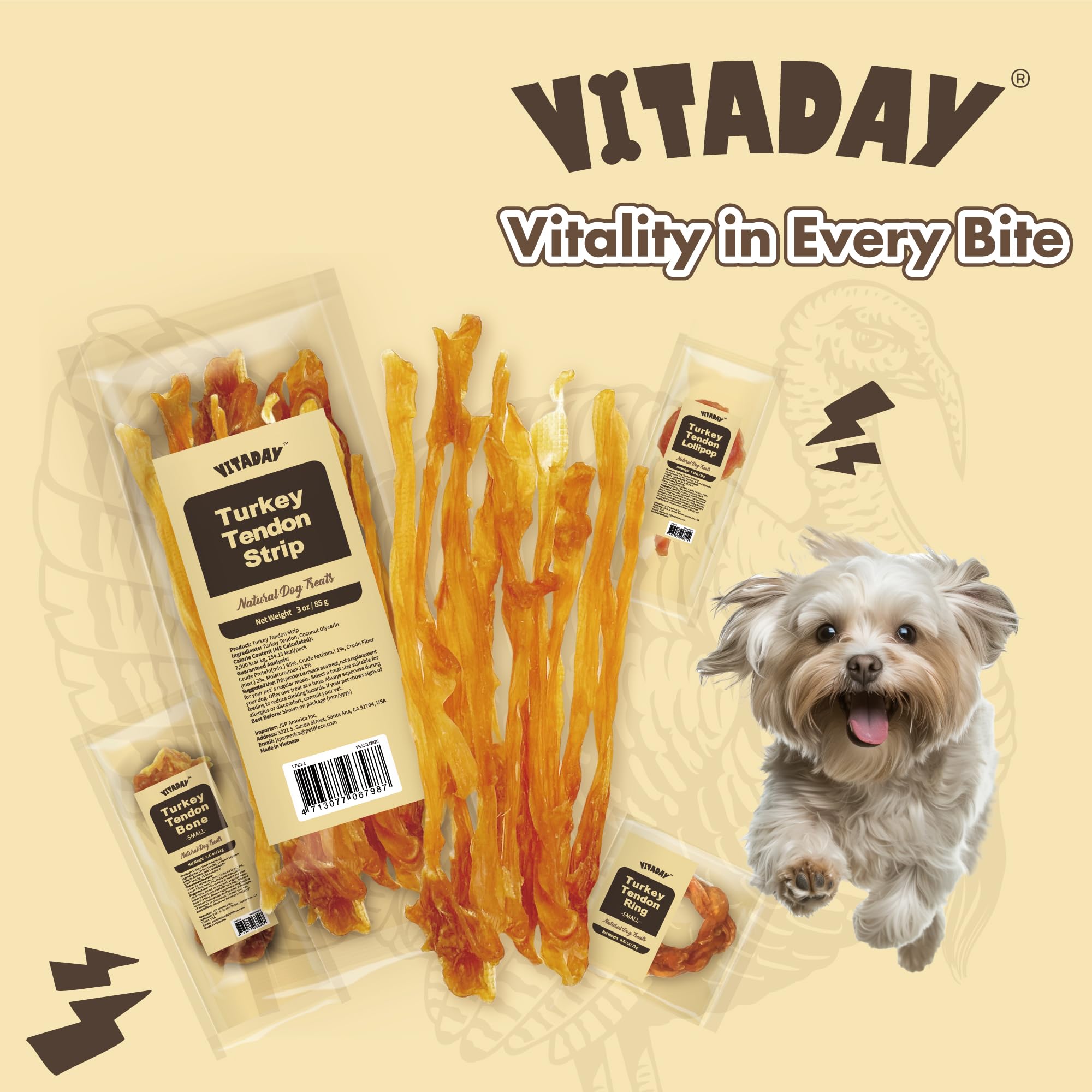 VITADAY masticación prolongada para mantener entretenido al perro