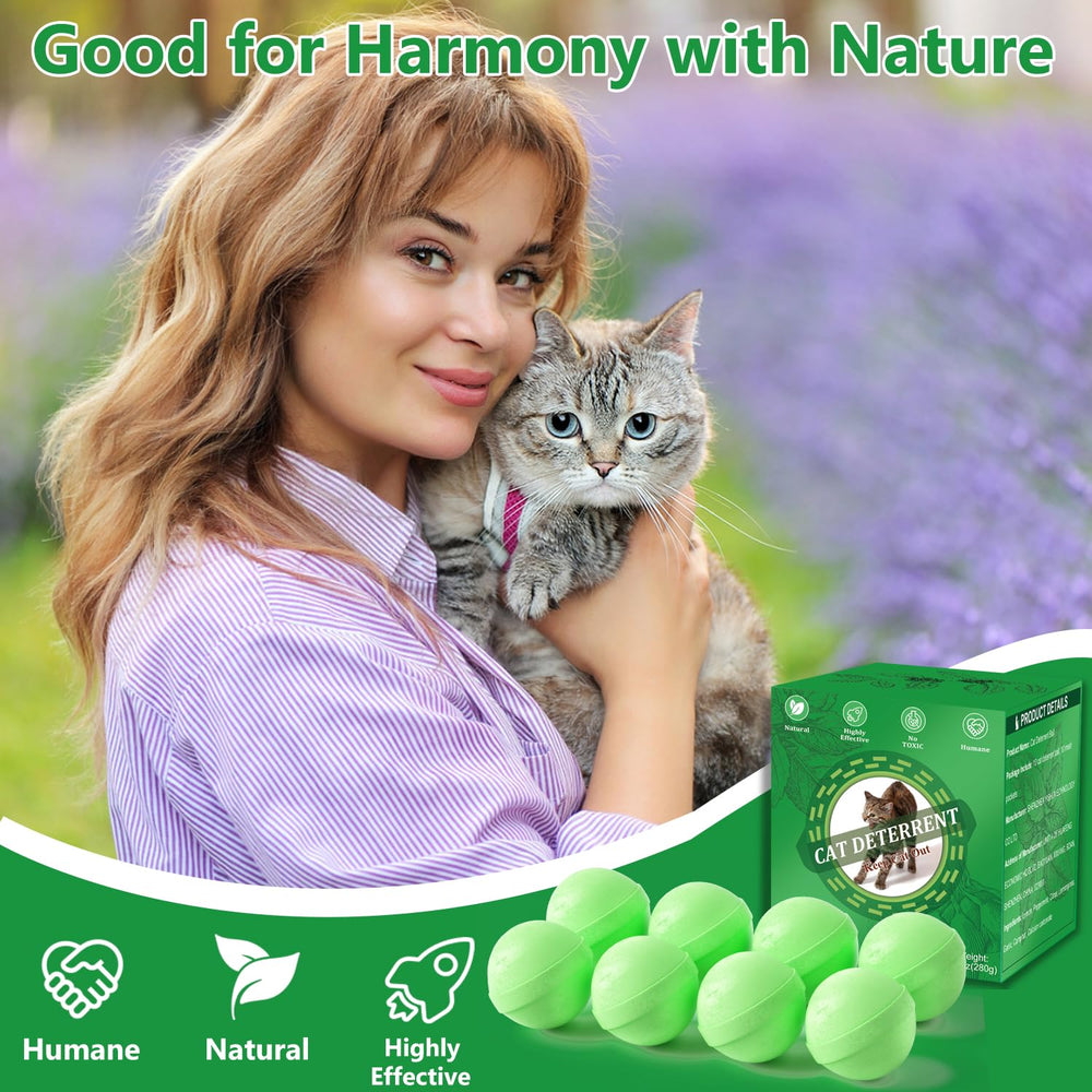 VITAFOR cat deterrent lawn porch protection emphasizes outdoor deterrence