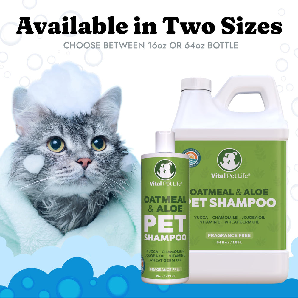 Vital Pet Life dog shampoo jojoba oil care highlights coat moisture