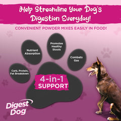 Vital Planet Digest Dog scoop emphasizes precise dosing and convenience