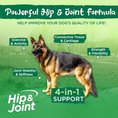 Vital Planet Hip and Joint Soft Chews bottle-label view highlights quality and purity
