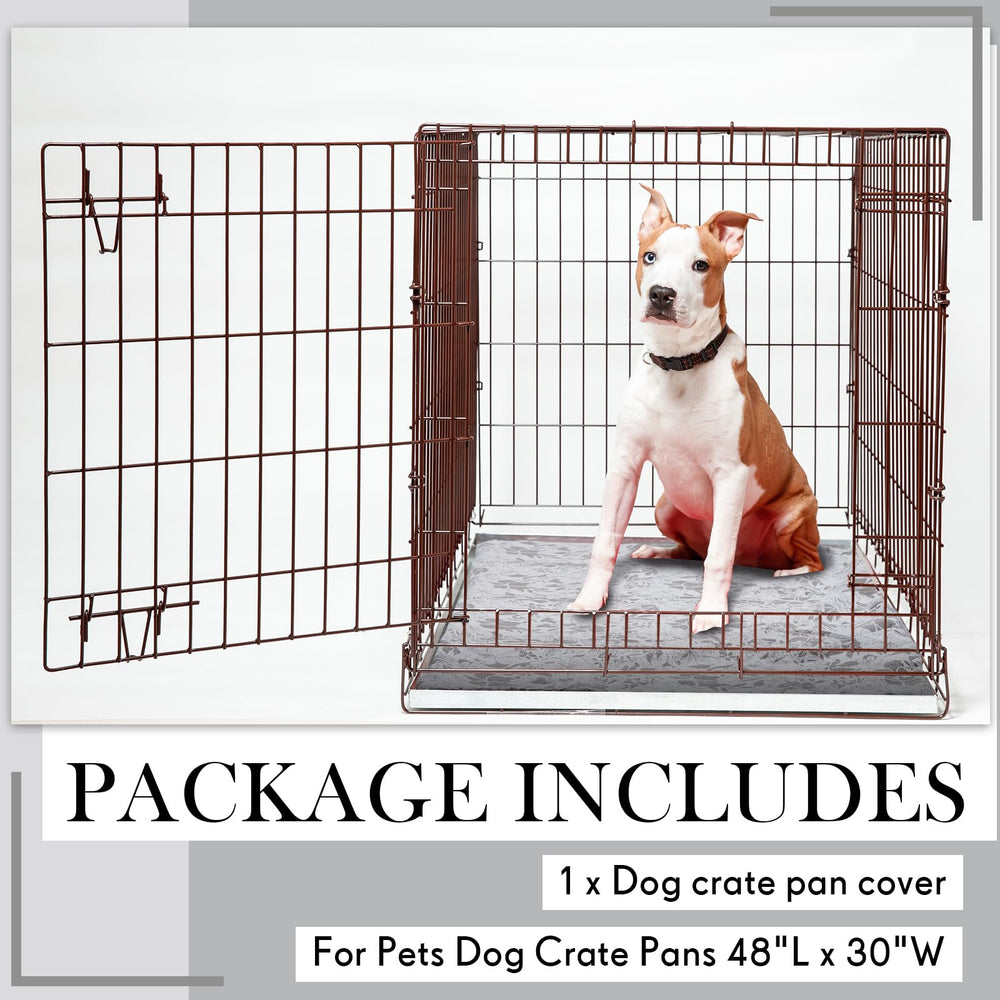 VitalCozy crate cover reduces noise and movement for a calmer crate environment.